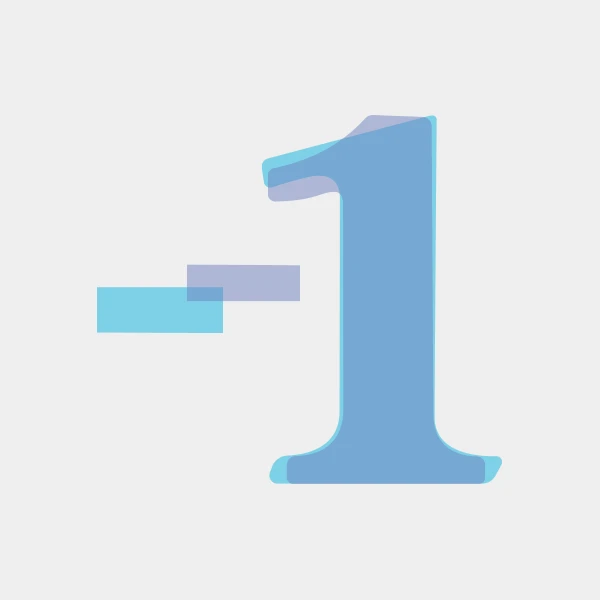 discrepencies in the letterform 1