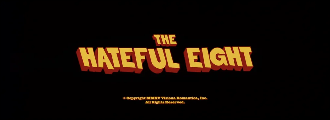 The Hateful Eight title card
