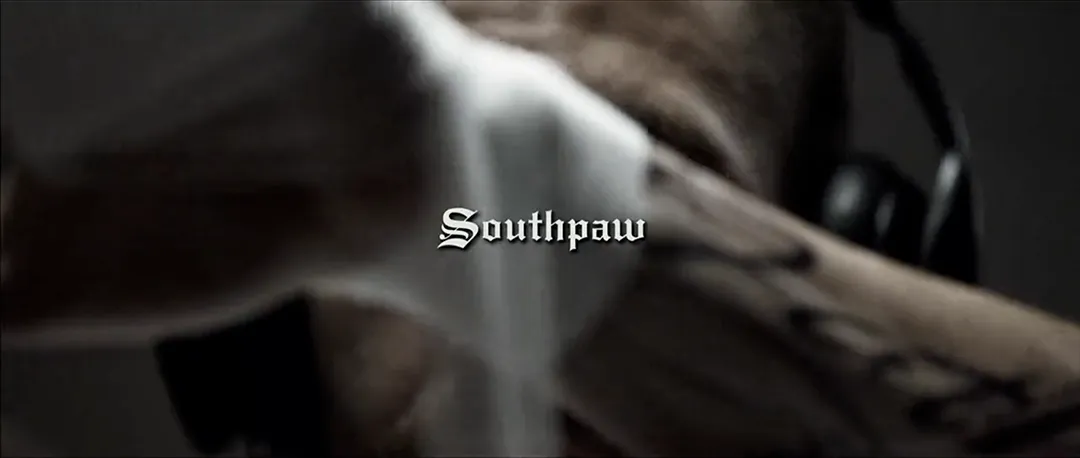 Southpaw title card