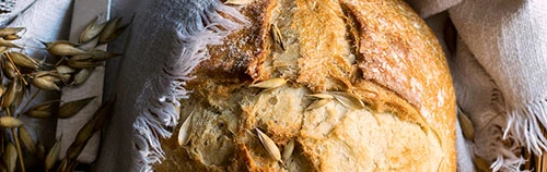 artisan loaf of bread