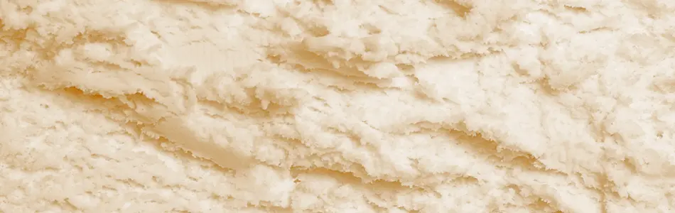 Pride ice cream tub closeup on logo